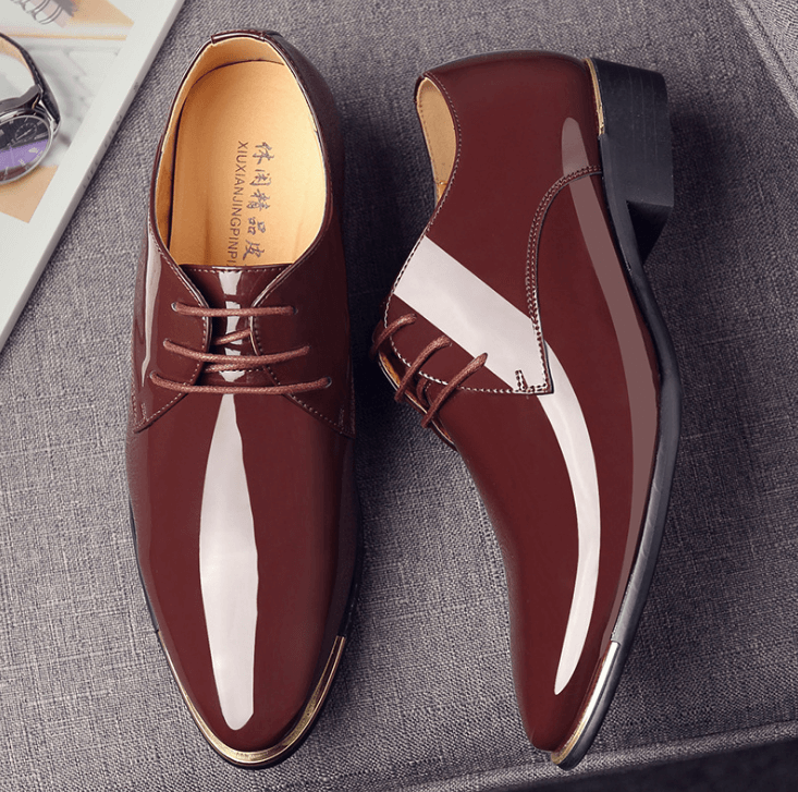 Men's Patent Shoes | Zapatos De Hombre Design