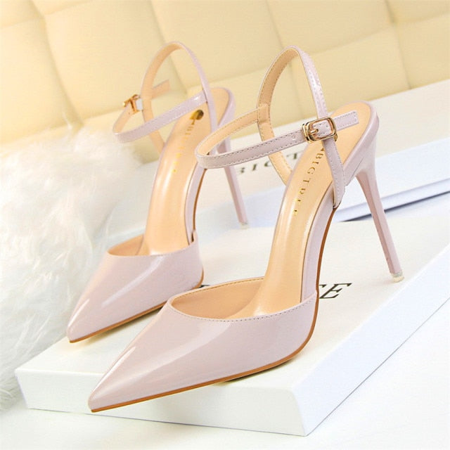 Pointed Toe Thin Heel Dress Shoes