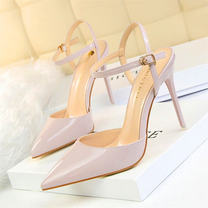 Pointed Toe Thin Heel Dress Shoes