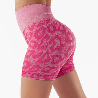 NVGTN Wild Thing Leopard Seamless Shorts