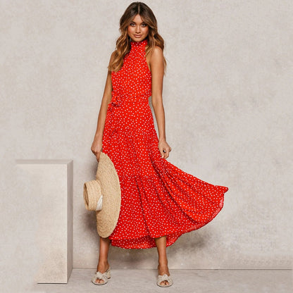 Vestido Longo Casual  Para Mulheres