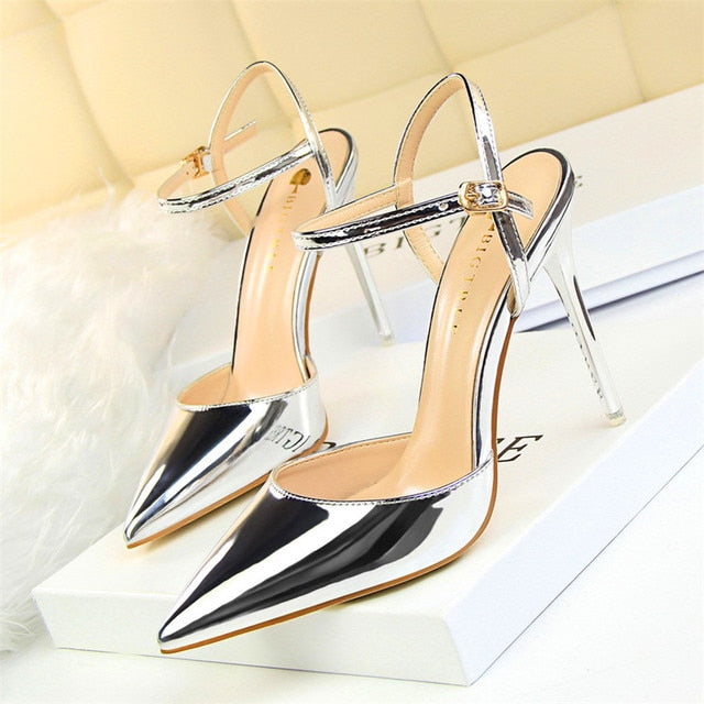 Pointed Toe Thin Heel Dress Shoes