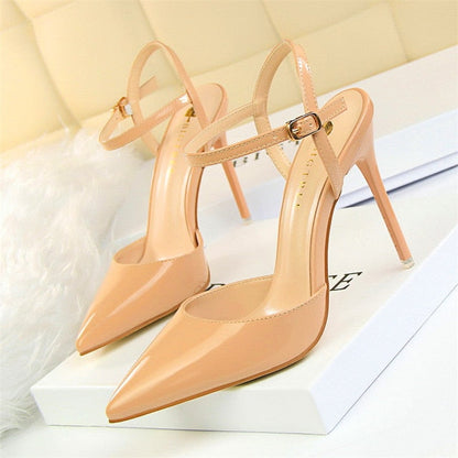 Pointed Toe Thin Heel Dress Shoes