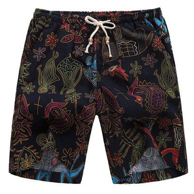 Casual Shorts Men Summer Cotton Linen Fashion Male Shorts Loose Quick Dry Mens Short Pants Streetwear High Quality Man Shorts