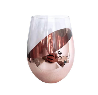 Elegant Modern Stemless Wineglass