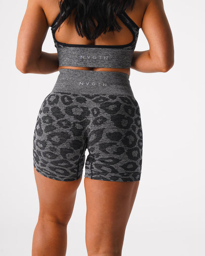 NVGTN Wild Thing Leopard Seamless Shorts