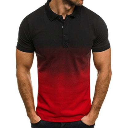Slim-fit Gradient POLO Shirt