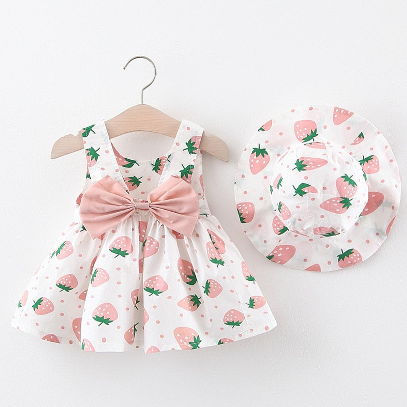 Adora-baby Dress and Hat Set (Multiple Styles Available!)