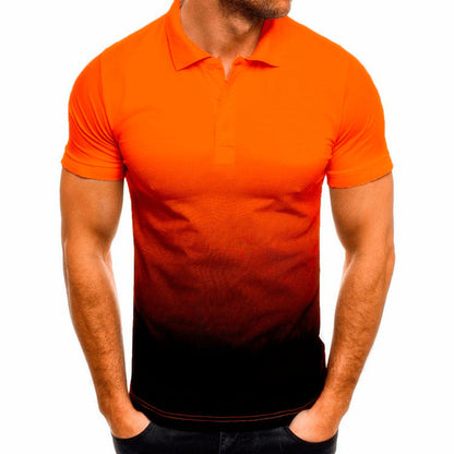 Slim-fit Gradient POLO Shirt