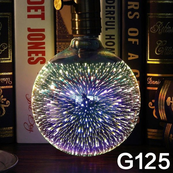 3D Fireworks LED Light Bulb