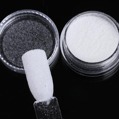 1 Box Hot Sale Holographics Nail Powder, chrome
