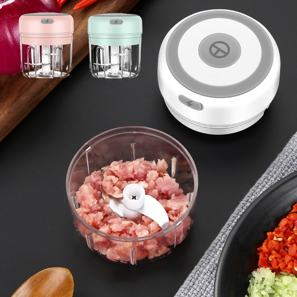 Electric Mini Vegetable And Spices Crusher