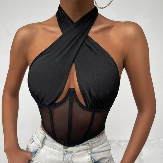 Scarlett Halter Neck Corset