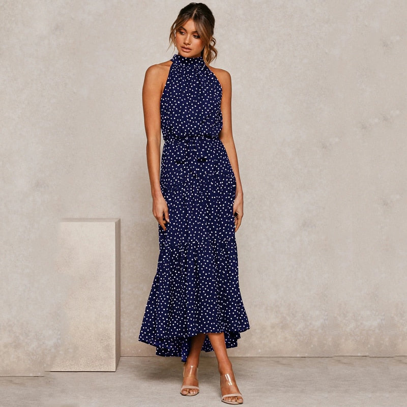Vestido Longo Casual  Para Mulheres