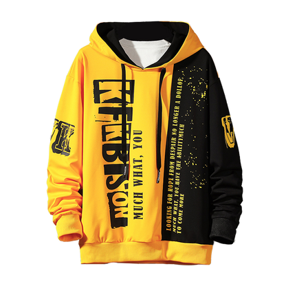 Men Sweatshirts Hoodie Men Tops Spring and Autumn Street Men Wear Japanese Hip-Hop Casual Fashion Loose Hoodies Men