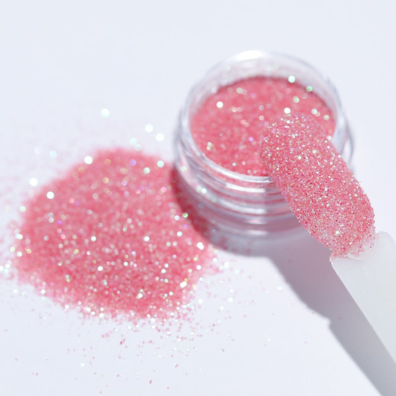 1 Box Hot Sale Holographics Nail Powder, chrome