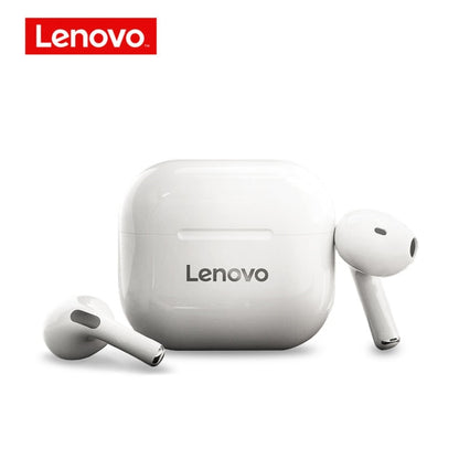 NEW Original Lenovo TWS Wireless Earphone Bluetooth 5.0 Dual Stereo MINI Reduction Bass Touch Control Long Standby 300mAH LP40
