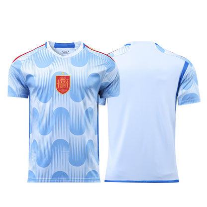 Wholesale 2022 Qatar World Cup national team Argentina Messi France Brazil jersey single top soccer uniform