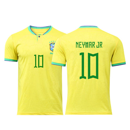 Wholesale 2022 Qatar World Cup national team Argentina Messi France Brazil jersey single top soccer uniform