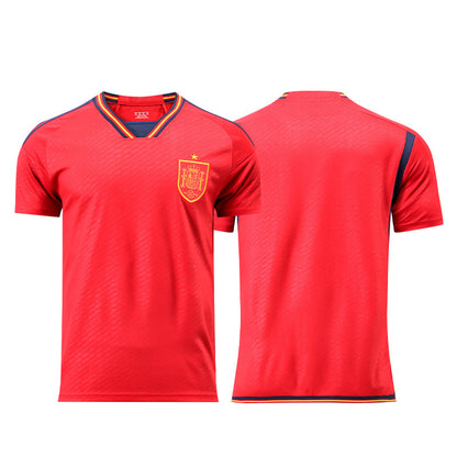 Wholesale 2022 Qatar World Cup national team Argentina Messi France Brazil jersey single top soccer uniform