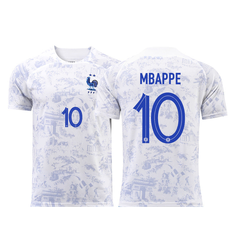 Wholesale 2022 Qatar World Cup national team Argentina Messi France Brazil jersey single top soccer uniform