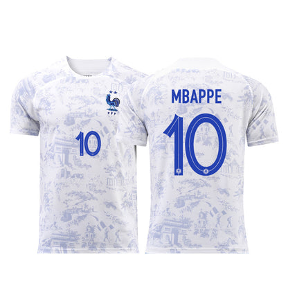 Wholesale 2022 Qatar World Cup national team Argentina Messi France Brazil jersey single top soccer uniform