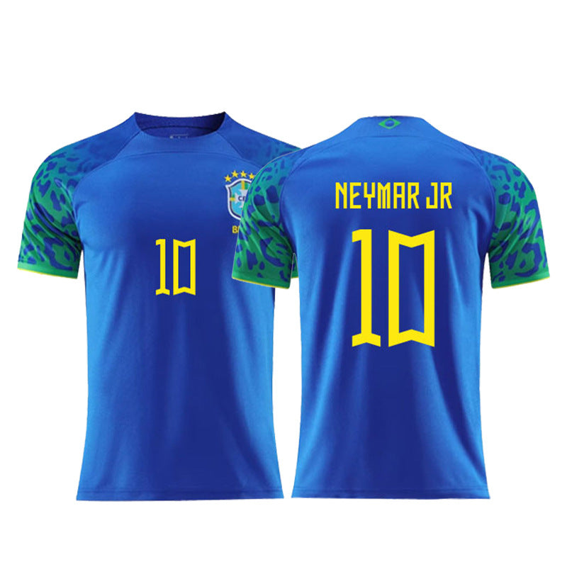 Wholesale 2022 Qatar World Cup national team Argentina Messi France Brazil jersey single top soccer uniform