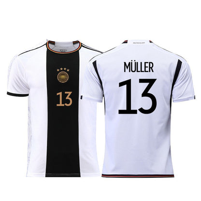 Wholesale 2022 Qatar World Cup national team Argentina Messi France Brazil jersey single top soccer uniform
