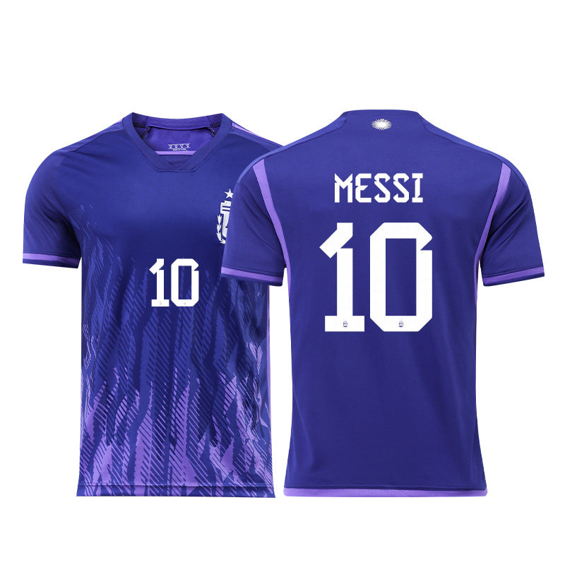 Wholesale 2022 Qatar World Cup national team Argentina Messi France Brazil jersey single top soccer uniform