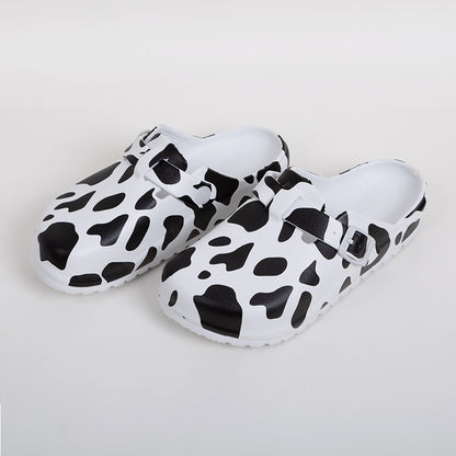 Operating room slippers male laboratory studio EVA Baotou soft bottom protective shoes creative cartoon nurse shoes