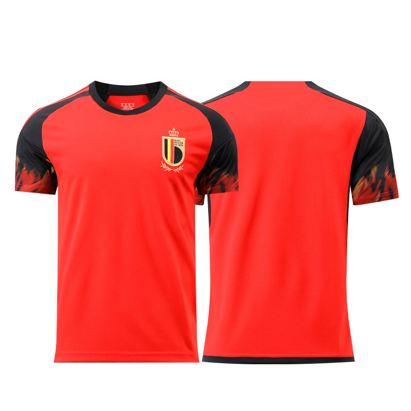 Wholesale 2022 Qatar World Cup national team Argentina Messi France Brazil jersey single top soccer uniform