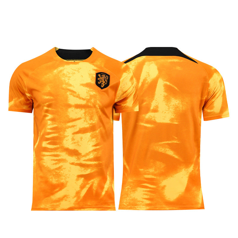 Wholesale 2022 Qatar World Cup national team Argentina Messi France Brazil jersey single top soccer uniform