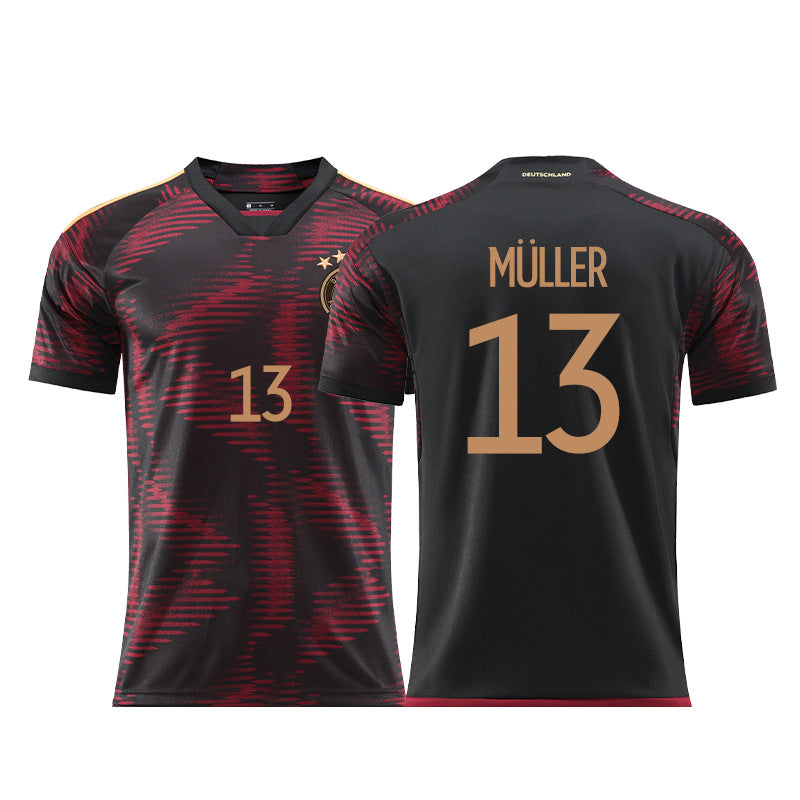 Wholesale 2022 Qatar World Cup national team Argentina Messi France Brazil jersey single top soccer uniform