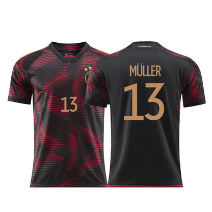 Wholesale 2022 Qatar World Cup national team Argentina Messi France Brazil jersey single top soccer uniform