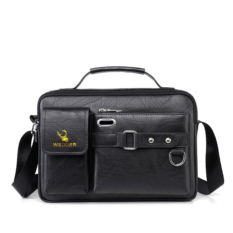 Shoulder Bag Men's Messenger Bag Men's Business Satchel Bag Messenger Bag Handy Shoulder Messenger Boys Casual Bag Men's Bag