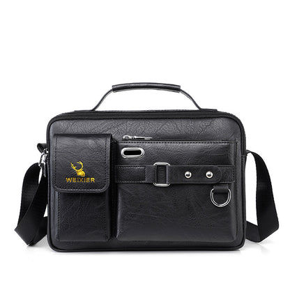 Shoulder Bag Men's Messenger Bag Men's Business Satchel Bag Messenger Bag Handy Shoulder Messenger Boys Casual Bag Men's Bag