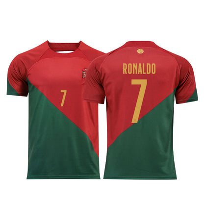 Wholesale 2022 Qatar World Cup national team Argentina Messi France Brazil jersey single top soccer uniform