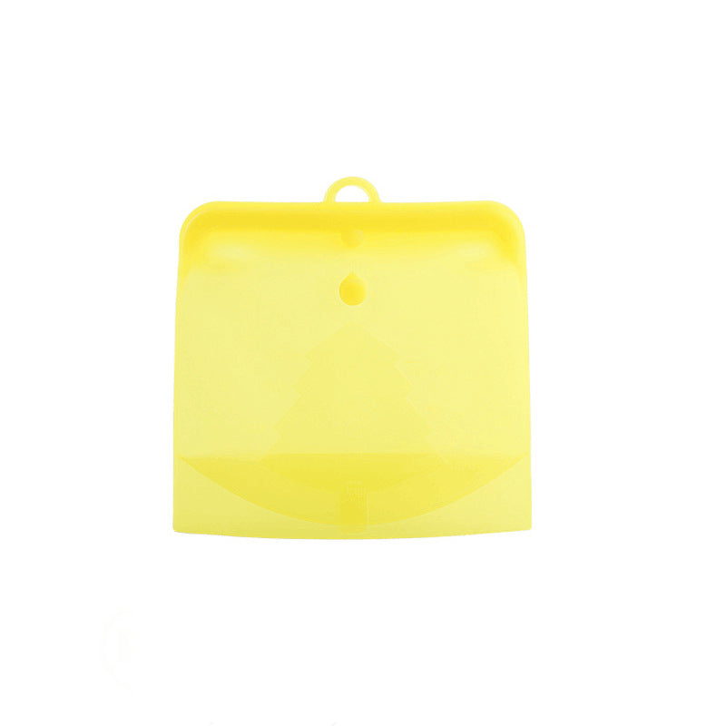 1500ml large-capacity silicone fresh-keeping bag high temperature can be refrigerator microwave creative pattern food-grade sealed bag