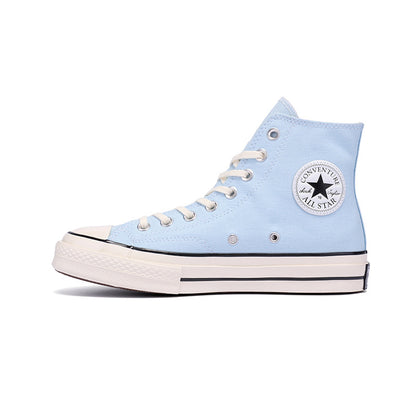 New authentic Erlange Converse Les autumn and winter 1970s classic high-top canvas shoes men's and women's shoes Putian blue bottom