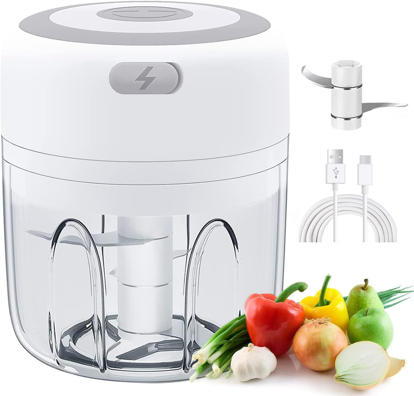 100/250mL Mini Electric Chopper