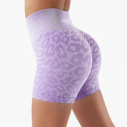 NVGTN Wild Thing Leopard Seamless Shorts