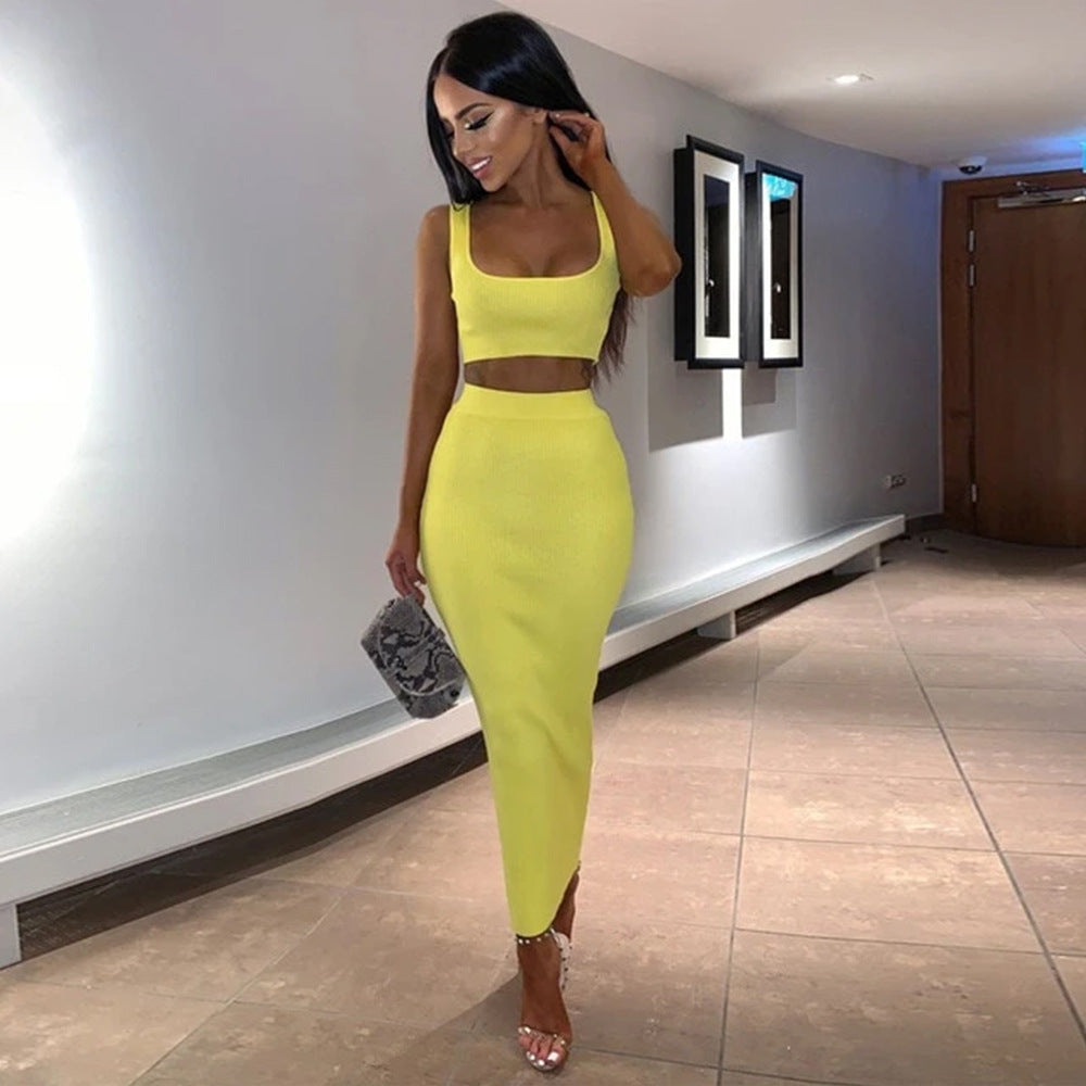 Too Much Skirt /Crop Set
