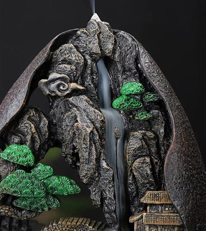 Mountain Backflow waterfall Incense Burner